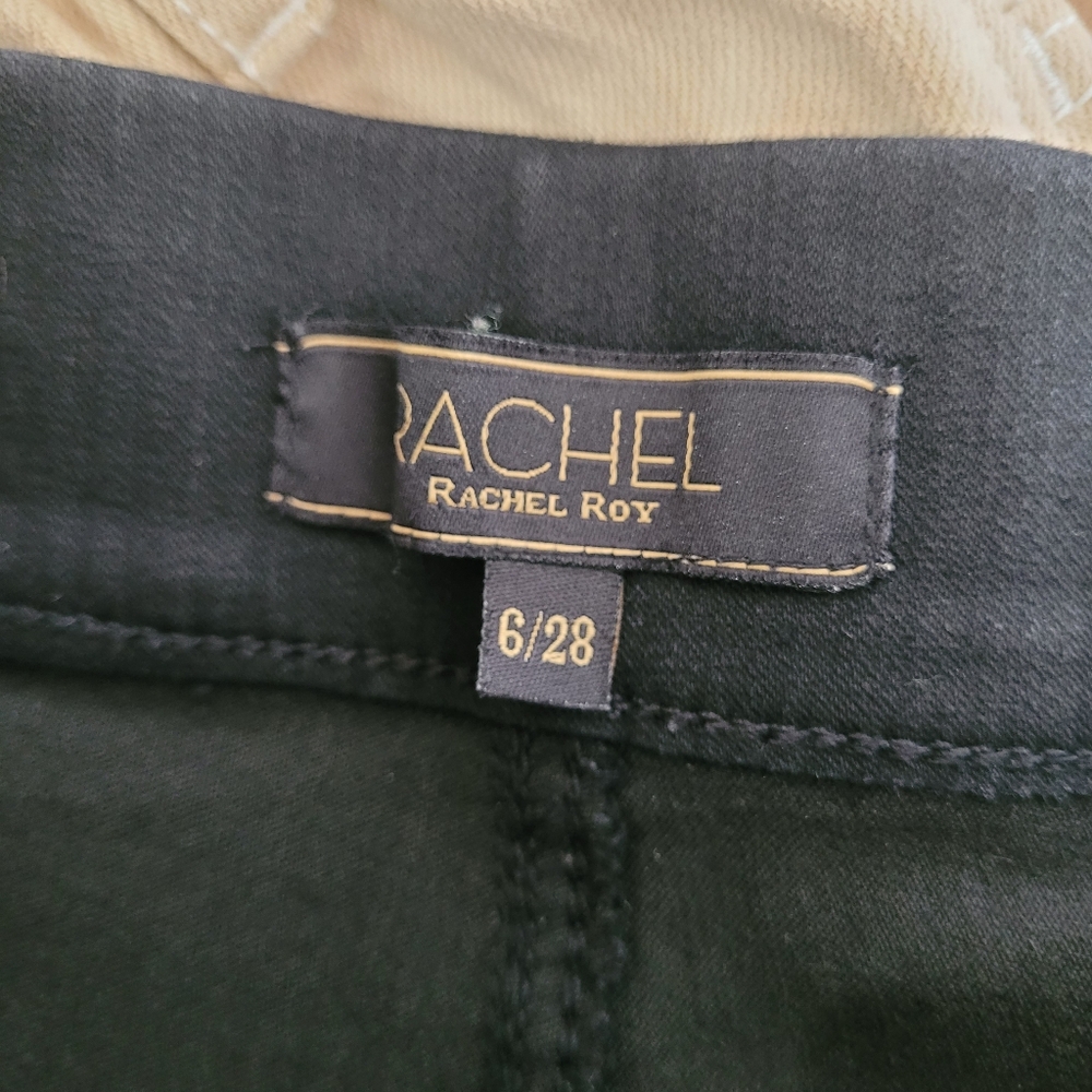 SOLD - Rachel Roy Black Skinny Jeans Jeggings ** 6/28 **  NWOT!! - Picture 3 of 4